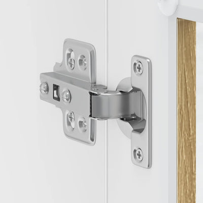 Sonoma-tammi keittiön seinäkaappi Cristofie (lasiovella porto)