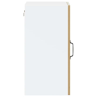 Tamm keittiön seinäkaappi Cristofie (lasiovella porto käsityöläinen)