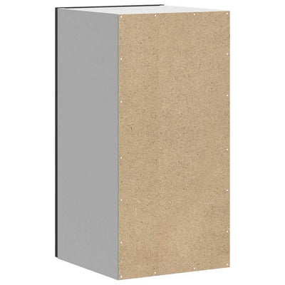 Musta keittiön seinäkaappi porto Cristofie (puinen)