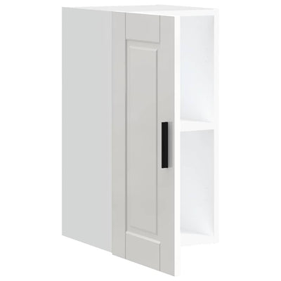 Valkoinen keittiön seinäkaappi porto Cristofie (korkeakiilto, puinen)