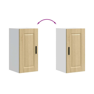 Sonoma-tammi keittiön seinäkaappi porto Cristofie (puinen)