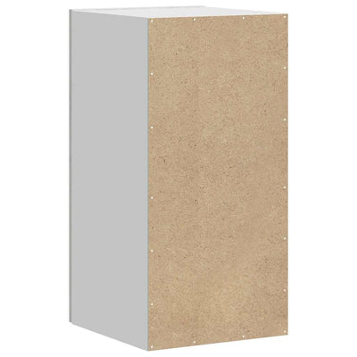 Betoninharmaa keittiön seinäkaappi porto Cristofie (puinen)