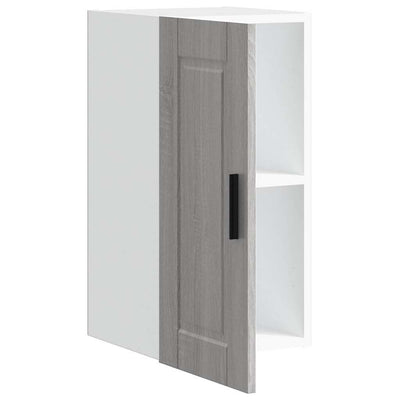 Harmaa keittiön seinäkaappi porto Cristofie (sonoma puinen)