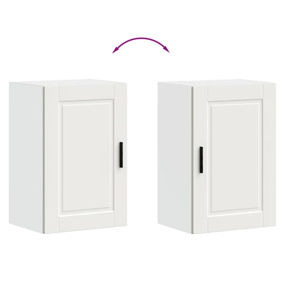 Valkoinen keittiön seinäkaappi porto Cristofie (puinen)