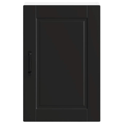 Musta keittiön seinäkaappi porto Cristofie (puinen)