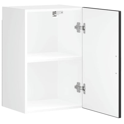 Musta keittiön seinäkaappi porto Cristofie (puinen)