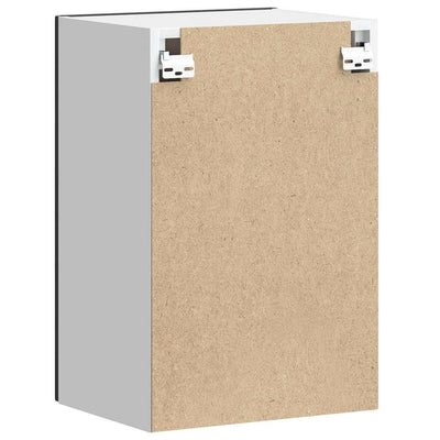 Musta keittiön seinäkaappi porto Cristofie (puinen)