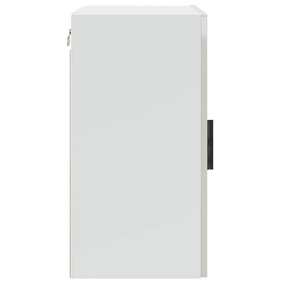 Valkoinen keittiön seinäkaappi porto Cristofie (korkeakiilto, puinen)
