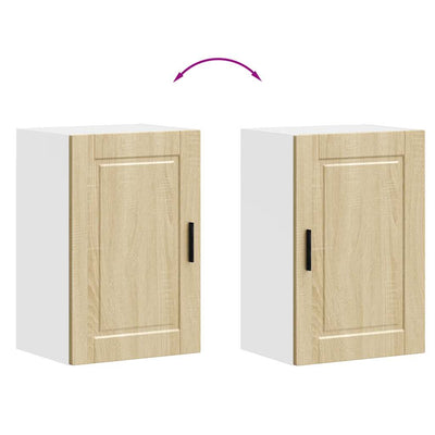 Sonoma-tammi keittiön seinäkaappi porto Cristofie (puinen)