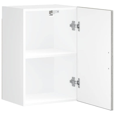 Harmaa keittiön seinäkaappi porto Cristofie (sonoma puinen)