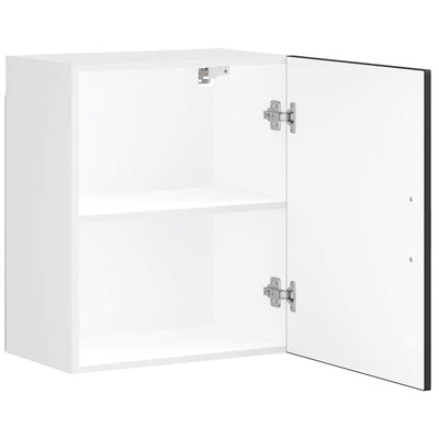 Musta keittiön seinäkaappi porto Cristofie (puinen)