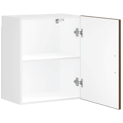 Ruskea keittiön seinäkaapit Cristofie (2 kpl porto tammi suunniteltu puu)