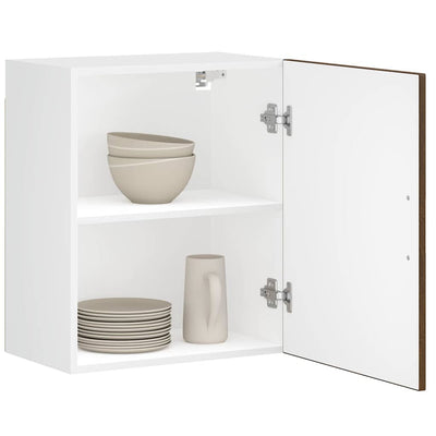 Ruskea keittiön seinäkaapit Cristofie (2 kpl porto tammi suunniteltu puu)