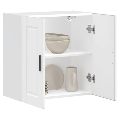 Valkoinen keittiön seinäkaappi porto Cristofie (puinen)