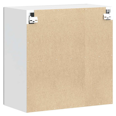 Valkoinen keittiön seinäkaappi porto Cristofie (korkeakiiltoinen)