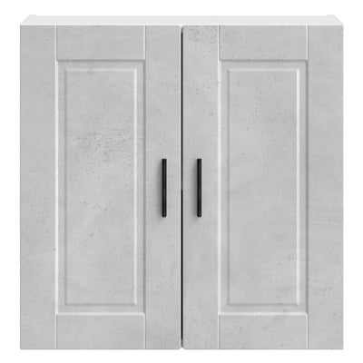 Harmaa keittiön seinäkaappi porto Cristofie (suunniteltu puu)