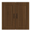 Ruskea keittiön seinäkaappi porto Cristofie (tammi suunniteltu puu)