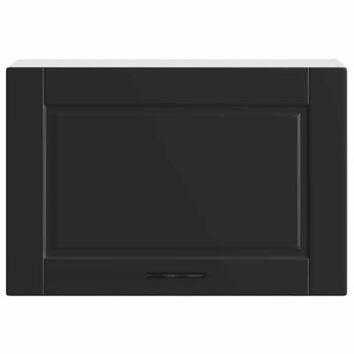 Musta keittiön seinäkaappi porto Cristofie (puinen)