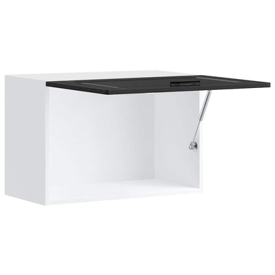 Musta keittiön seinäkaappi porto Cristofie (puinen)