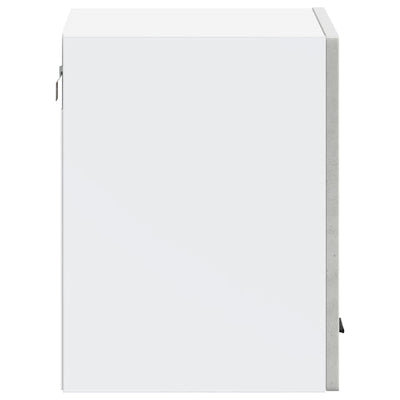 Harmaa keittiön seinäkaappi porto Cristofie (suunniteltu puu)