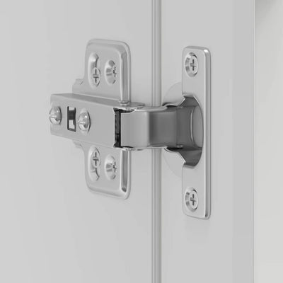 Valkoinen keittiön seinäkaappi lasiovella porto Cristofie