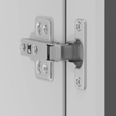 Musta keittiön seinäkaappi Cristofie (lasiovella porto)