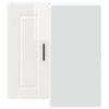 Valkoinen keittiön seinäkulmakaappi porto Cristofie (korkeakiiltoinen)