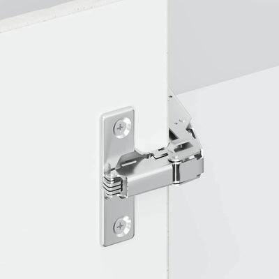 Betoninharmaa keittiön seinäkulmakaappi porto Cristofie (puinen)