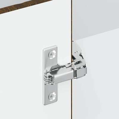 Ruskea keittiön seinäkulmakaappi porto Cristofie (tammi puinen)