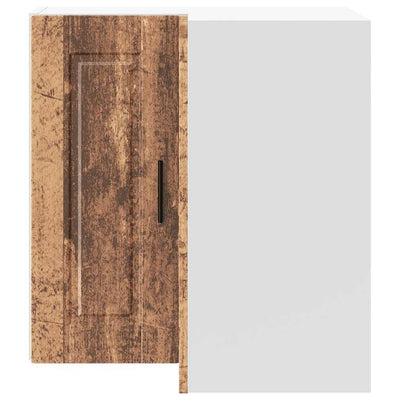 Vanha puu keittiön seinäkulmakaappi porto Cristofie (puinen)