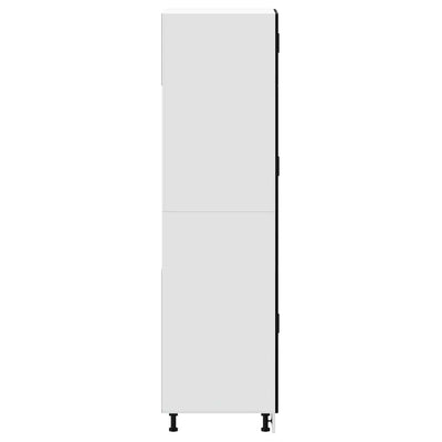 Musta keittiökaappi porto Cristofie (puinen)