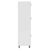 Valkoinen keittiökaappi porto Cristofie (korkeakiilto, puinen)