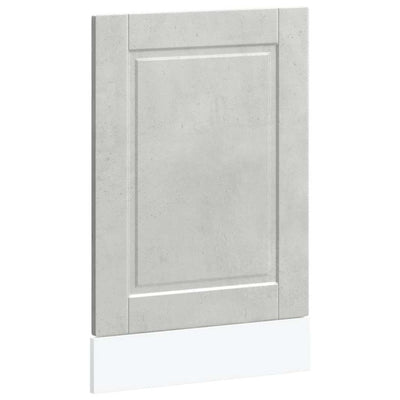 Astianpesukoneen paneeli Porto betoninharmaa 45x1,5x67 cm