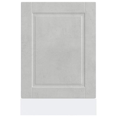 Astianpesukoneen paneeli Porto betoninharmaa 45x1,5x67 cm