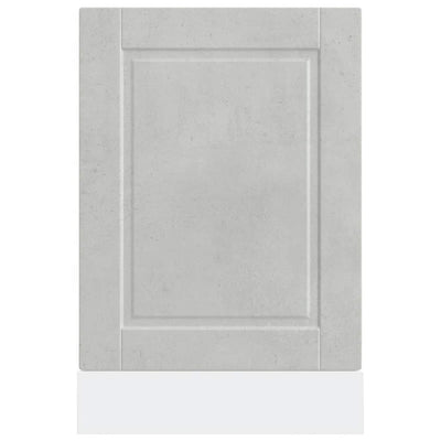 Astianpesukoneen paneeli Porto betoninharmaa 45x1,5x67 cm