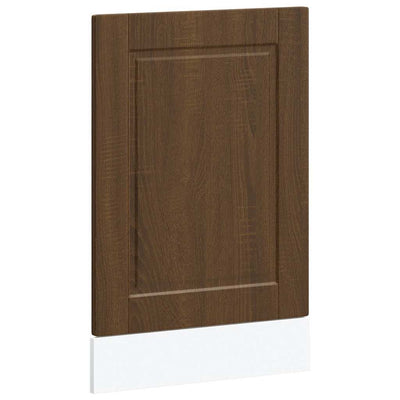 Astianpesukoneen paneeli Porto ruskea tammi 45x1,5x67 cm