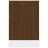 Astianpesukoneen paneeli Porto ruskea tammi 45x1,5x67 cm