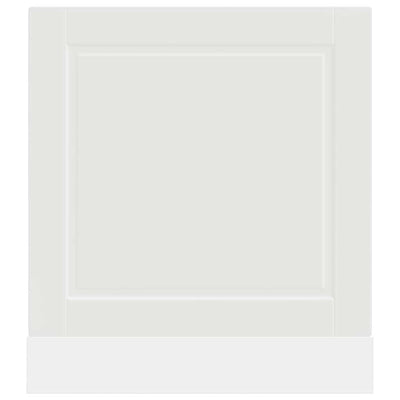 Valkoinen astianpesukoneen paneeli porto Cristofie 60x1,5x67cm