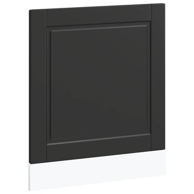 Astianpesukoneen paneeli Porto musta 60x1,5x67 cm tekninen puu