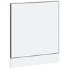 Astianpesukoneen paneeli Porto musta 60x1,5x67 cm tekninen puu
