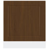 Astianpesukoneen paneeli Porto ruskea tammi 60x1,5x67 cm