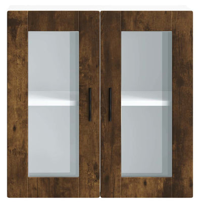 Savustammi keittiön seinäkaappi Cristofie (lasiovella porto)