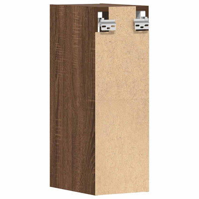 Riippuva kaappi ruskea tammi 20x29,5x60 cm lastulevy