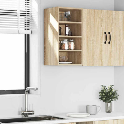 Seinäkaappi sonoma tammi 30x29,5x60 cm lastulevy