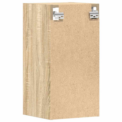 Seinäkaappi sonoma tammi 30x29,5x60 cm lastulevy