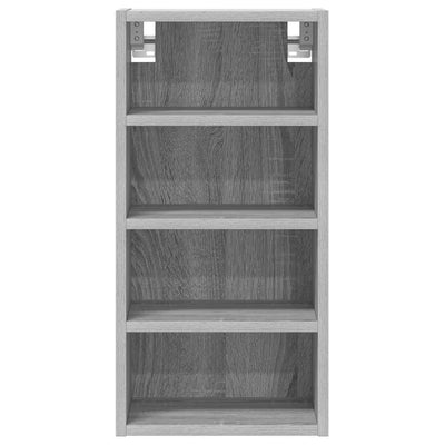 Harmaa riippuva kaappi Pompilas 30x29,5x60cm (puinen)