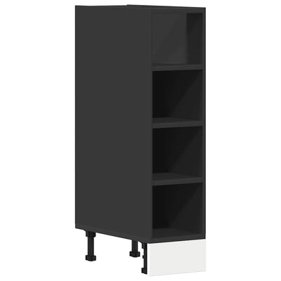 Alakaappi musta 20x44,5x81,5 cm lastulevy