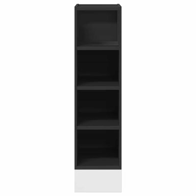 Alakaappi musta 20x44,5x81,5 cm lastulevy