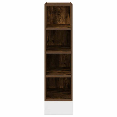 Alakaappi Savustettu tammi 20x44,5x81,5 cm Teknillinen puu