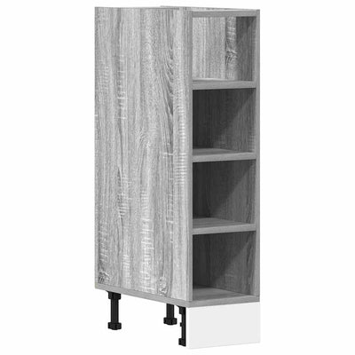 Alakaappi Harmaa Sonoma 20x44,5x81,5 cm Engineered Wood